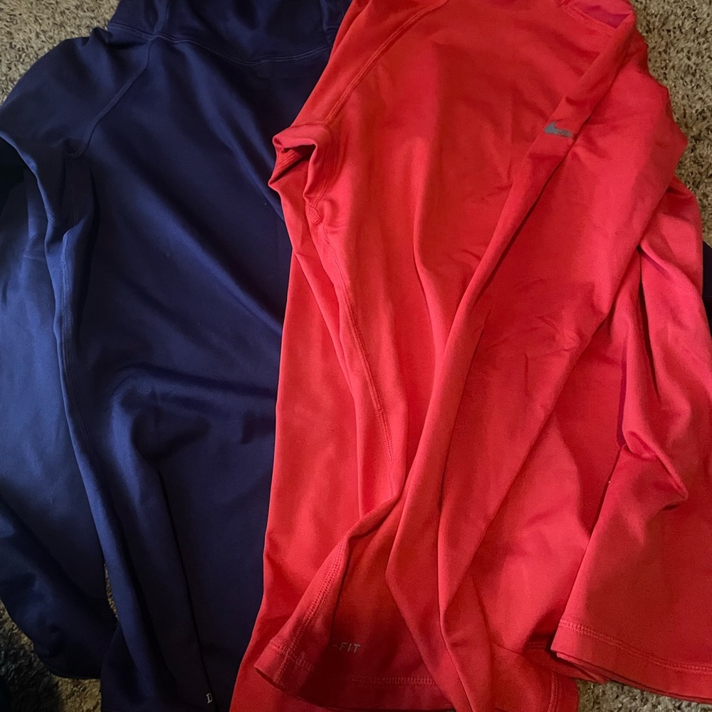 2 Nike Pro shirts